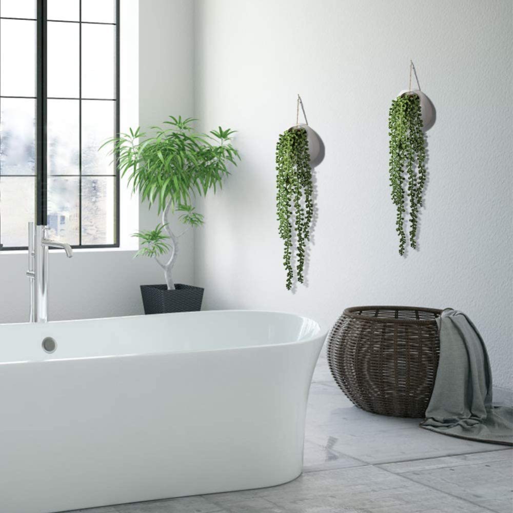 Artificial Succulents Hanging Plants