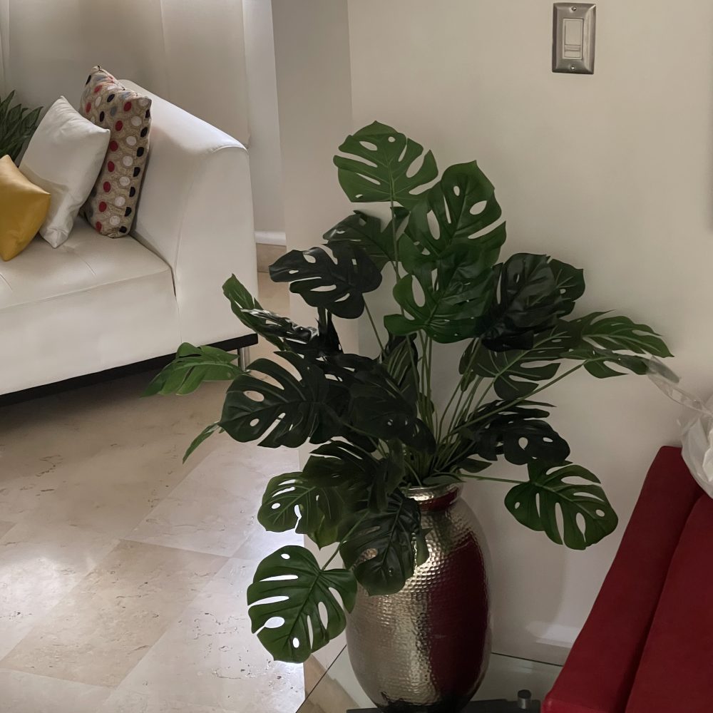 Tall Fake Turtle Tree Leaves