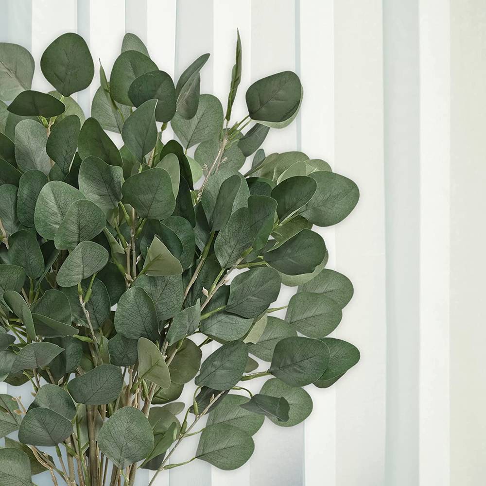 Artificial Eucalyptus Leaves | Orange