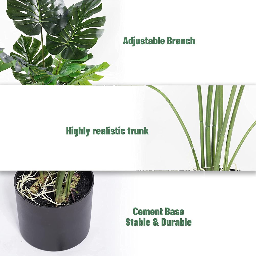 Artificial Monstera Plant