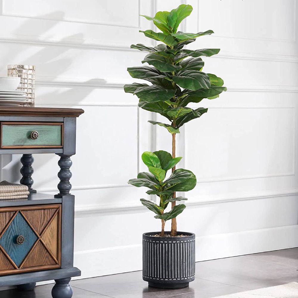 Artificial Fiddle Leaf Fig Tree: image 3