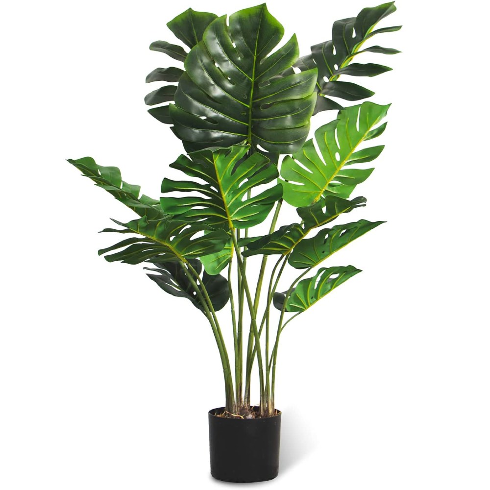 Artificial Monstera Plant: image 7