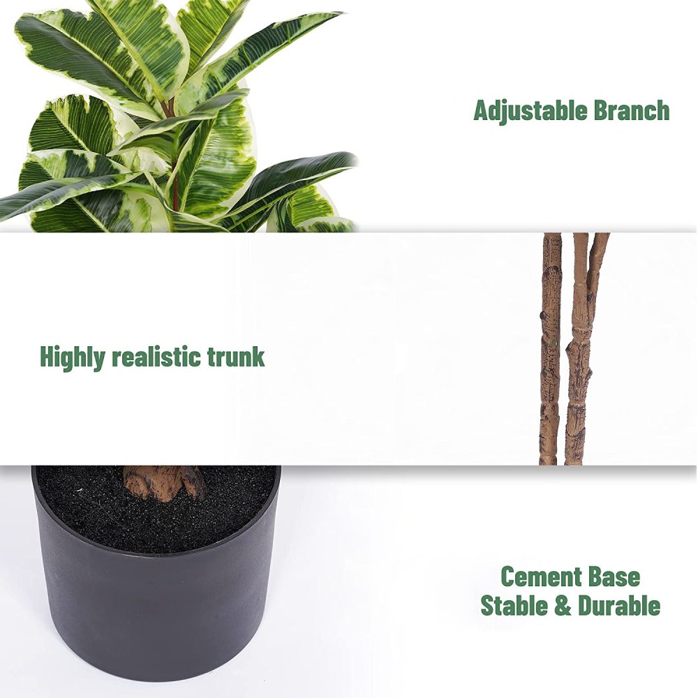 Artificial Rubber Tree Plant: image 3