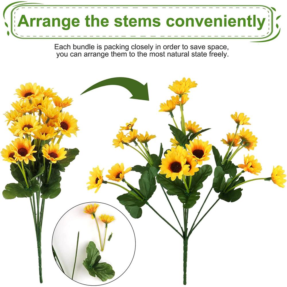 Artificial Daisy Flowers: image 3