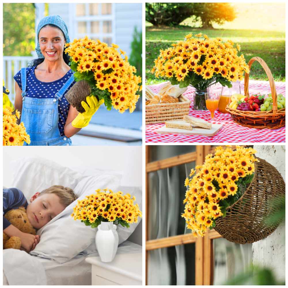 Artificial Daisy Flowers: image 7