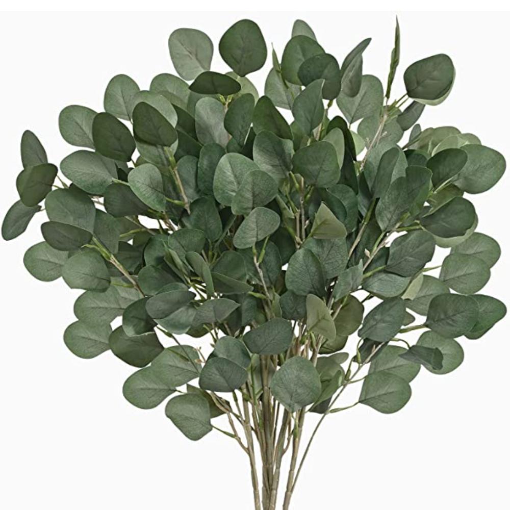 Artificial Eucalyptus Leaves | Orange: image 3