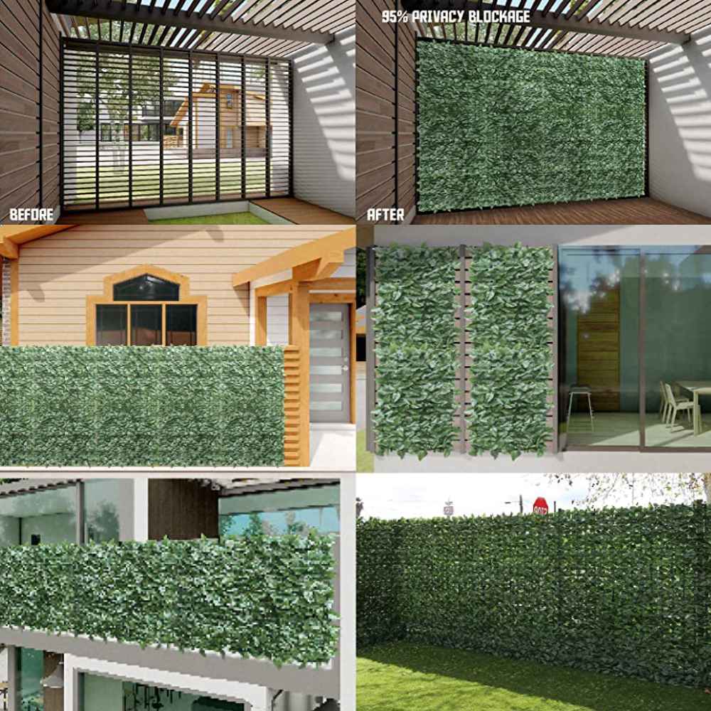 Artificial Laurel Fence: image 8
