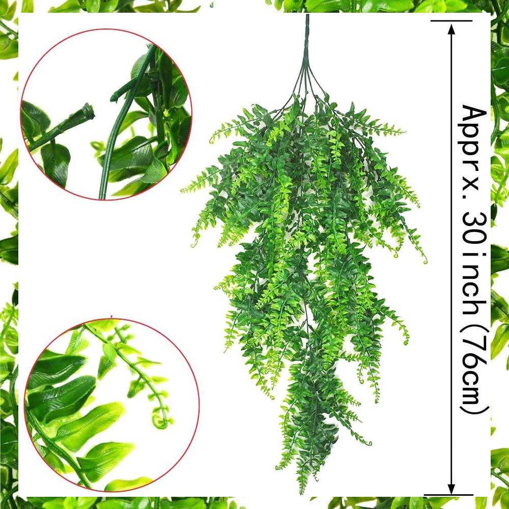 Fake Boston Fern Bush: image 7